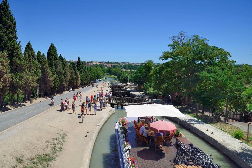 "Le Colombier"-Meuble De Tourisme 3 Etoiles -Residence "Les Logis De Beziers"-Garage Optionnel-Coeur De Ville-Plages A 16Km ! Dış mekan fotoğraf